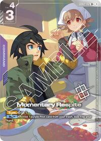 Momentary Respite (Store Tournament Winner Pack 02) #GD02-112
