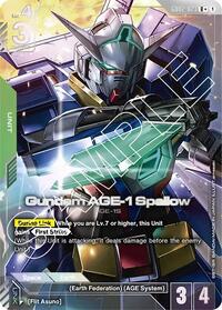 Gundam AGE-1 Spallow (R+) #GD02-023