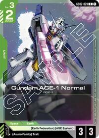 Gundam AGE-1 Normal (GD02-029) (GD02 Release Event) #GD02-029