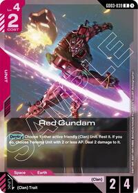 Red Gundam #GD03-039
