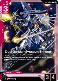 Duel Gundam (Assault Shroud) (GD03-042) #GD03-042