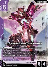 Gundam Exia (Trans-Am) #GD03-049
