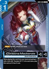 Christina Mackenzie #GD03-085