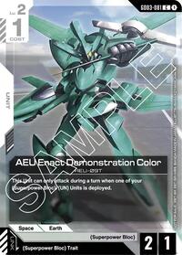 AEU Enact Demonstration Color (Store Tournament Participant Pack 03) #GD03-081
