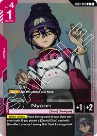 Nyaan (Store Tournament Participant Pack 03) #GD03-092