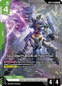 Gundam AGE-2 Normal #GD03-019