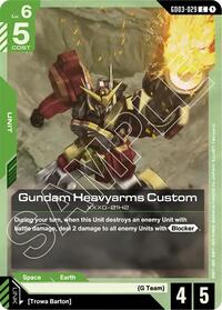 Gundam Heavyarms Custom #GD03-029