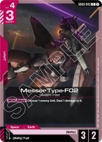 Messer Type-F02 #GD03-043