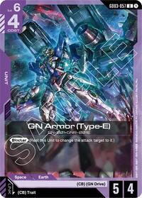 GN Armor (Type-E) #GD03-057
