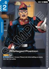 Privileged Position #GD03-102