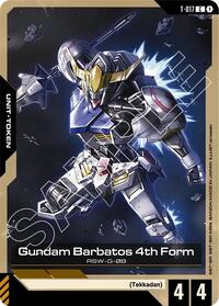 Gundam Barbatos 4th Form (T-017) Token #T-017