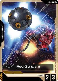 Red Gundam (T-018) Token #T-018