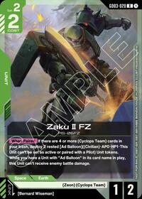 Zaku II FZ (GD03 Release Event) #GD03-020