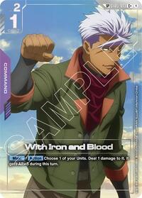 With Iron and Blood (SP) (C+) #ST05-013