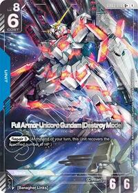 Full Armor Unicorn Gundam (Destroy Mode) (U+) #GD03-010