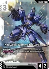McGillis' Schwalbe Graze (Premium Card Collection Gundam Assemble) #ST05-007