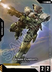 Graze Custom (T-016) Token (Premium Card Collection Gundam Assemble) #T-016