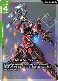 M.A.V. Tactics (Premium Card Collection Gundam Assemble) #GD03-106