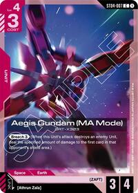 Aegis Gundam (MA Mode) #ST04-007