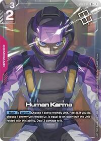 Human Karma (Store Tournament Winner Pack 04) #GD03-113