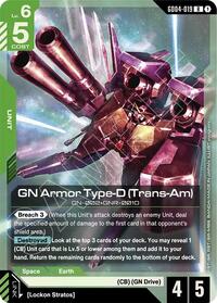GN Armor Type-D (Trans-Am) #GD04-019