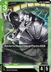 Xavier's Gyan Hakuji-Packs (GQ) #GD04-032