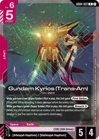 Gundam Kyrios (Trans-Am) #GD04-037