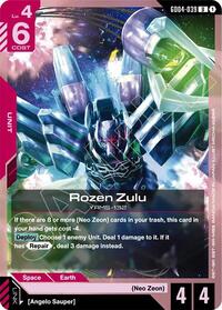 Rozen Zulu #GD04-039