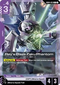 Rey's Blaze Zaku Phantom #GD04-053