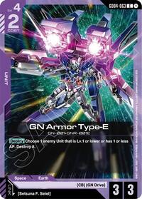 GN Armor Type-E #GD04-063