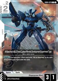 Al-Saachez's AEU Enact Custom Moralia Development Experiment Type #GD04-070