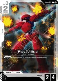 Flat (Militia) #GD04-077