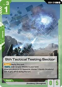 9th Tactical Testing Sector #GD04-124