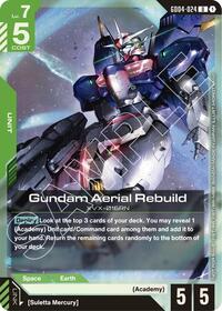 Gundam Aerial Rebuild (GD04 Release Event) #GD04-024