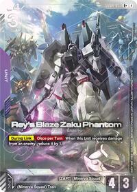 Rey's Blaze Zaku Phantom (R+) #GD04-053