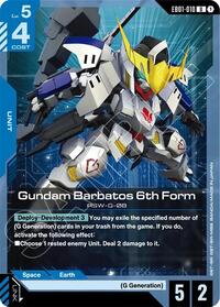 Gundam Barbatos 6th Form #EB01-010