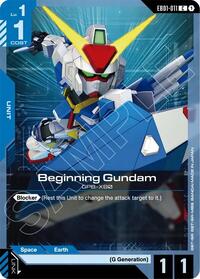 Beginning Gundam #EB01-011