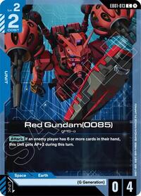 Red Gundam(0085) #EB01-013
