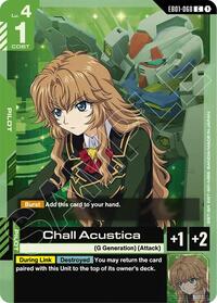 Chall Acustica #EB01-068