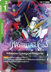 Master League Begins #EB01-077