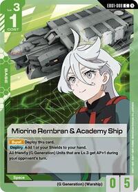 Miorine Rembran & Academy Ship #EB01-088