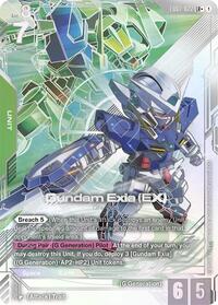 Gundam Exia (EX) (LR+) #EB01-022
