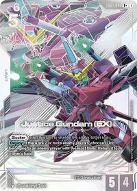 Justice Gundam (EX) (R+) #EB01-044