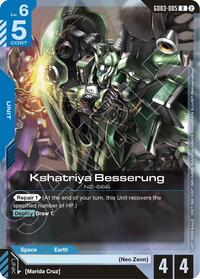 Kshatriya Besserung (Store Tournament Participation Pack 05) #GD03-005