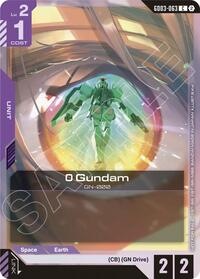 0 Gundam (Store Tournament Participation Pack 05) #GD03-063