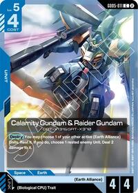 Calamity Gundam & Raider Gundam #GD05-011