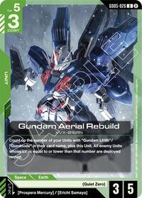 Gundam Aerial Rebuild #GD05-026