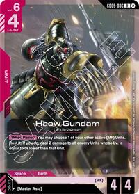 Haow Gundam #GD05-036