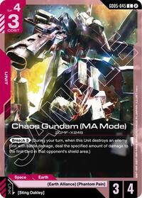 Chaos Gundam (MA Mode) #GD05-045