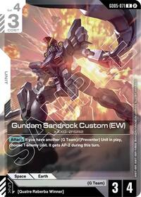Gundam Sandrock Custom (EW) #GD05-071